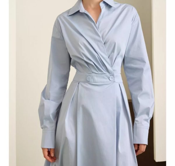 DRESS WITH LONG SLEEVES - 图片 5