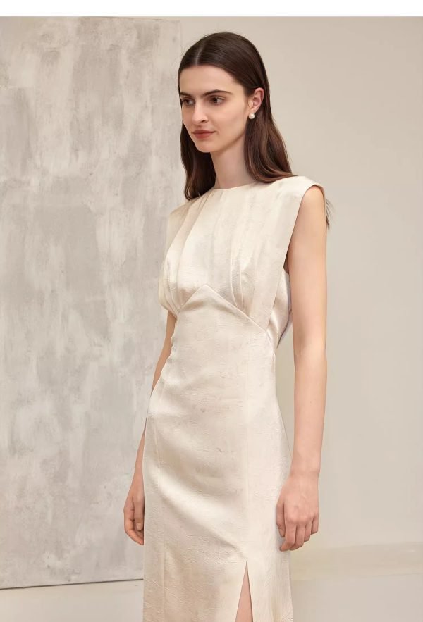 JACQUARD FRENCH DRESS - 图片 5