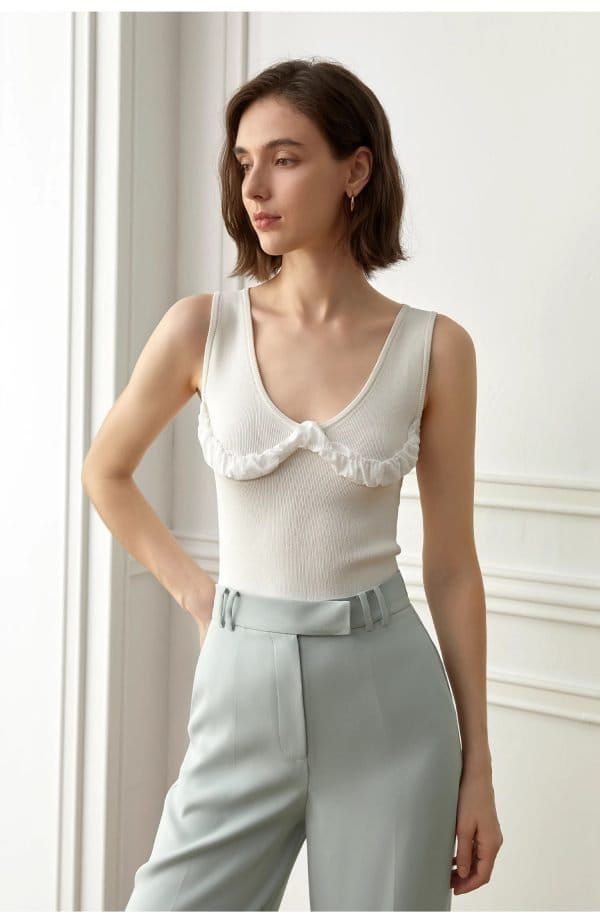 WIDE-LEG STRAIGHT PANTS - 图片 3