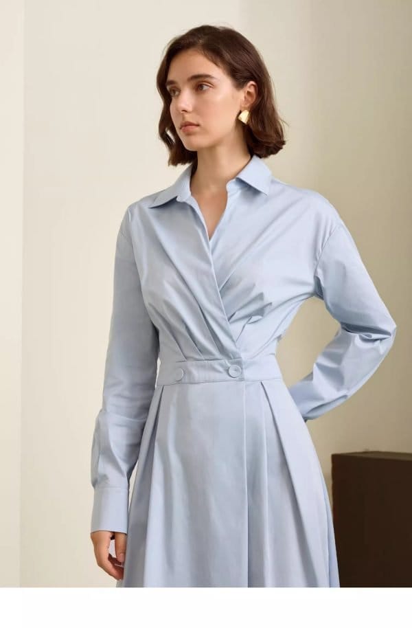 DRESS WITH LONG SLEEVES - 图片 6