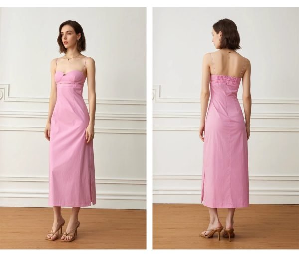 HOLLOW SUSPENDER DRESS - 图片 4