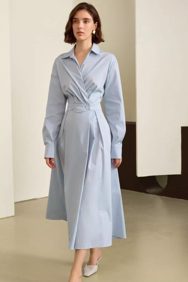 DRESS WITH LONG SLEEVES