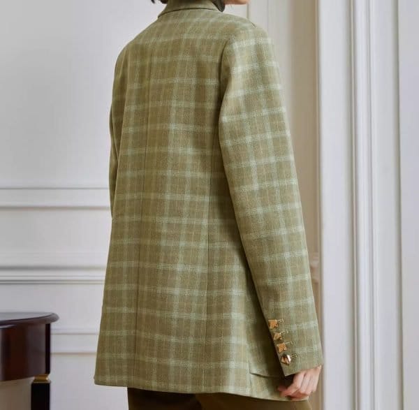 VINTAGE GREEN SUIT JACKET - 图片 5