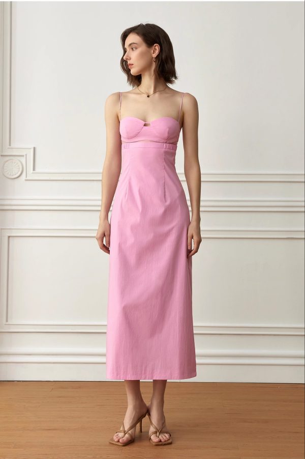 HOLLOW SUSPENDER DRESS