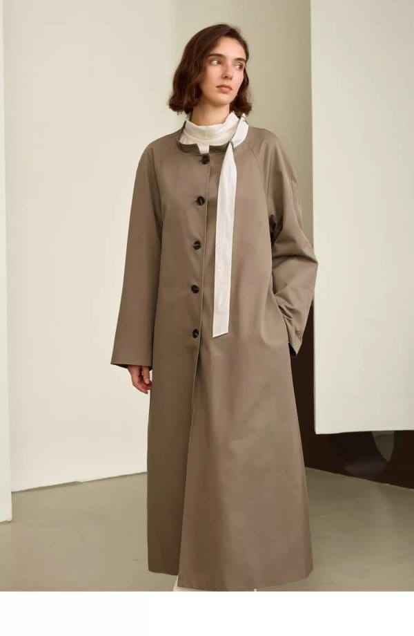MID-LENGTH TRENCH COAT - 图片 7