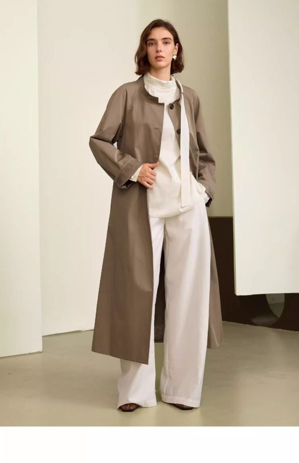 MID-LENGTH TRENCH COAT - 图片 8