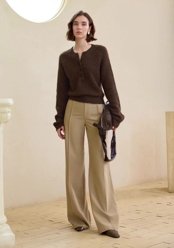 DESIGNED BUTTON SWEATER - 图片 12
