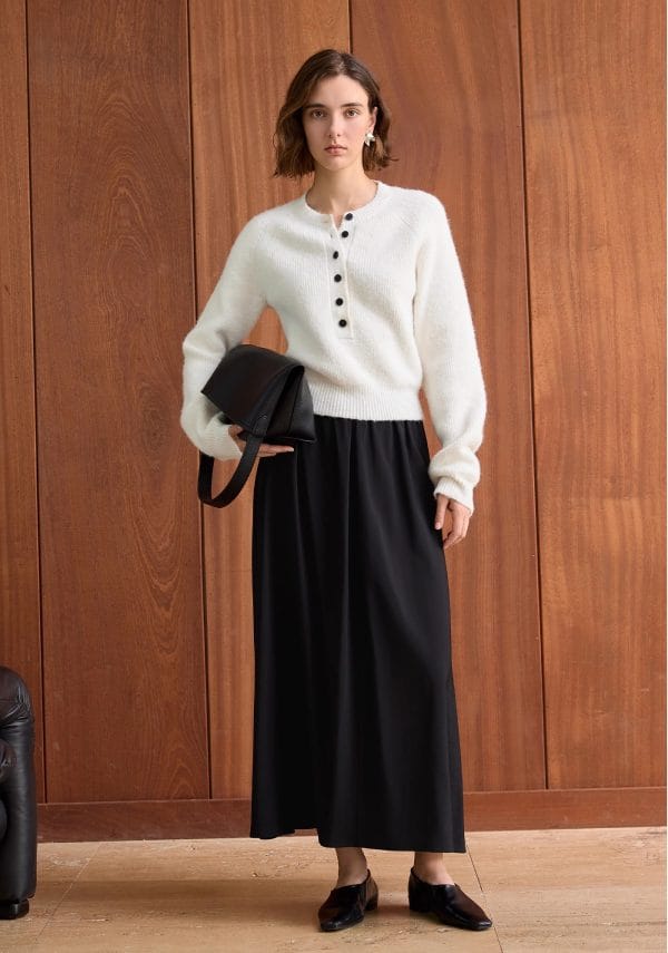 DESIGNED BUTTON SWEATER - 图片 13