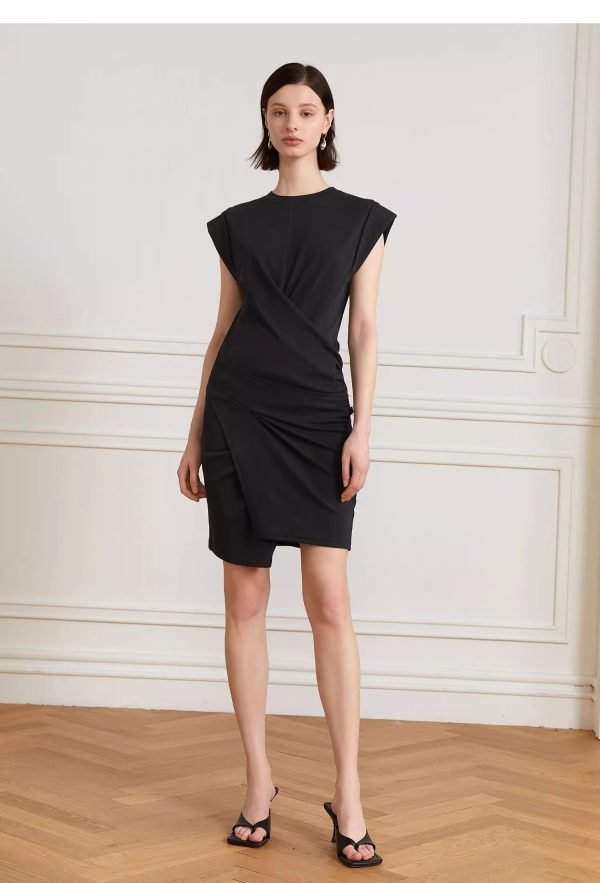 ROUND NECK DRESS - 图片 7